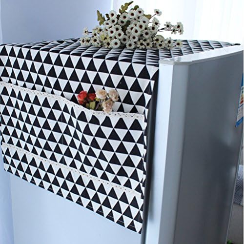 Saumota Elegant Fabric Dust Proof Cover Storage Cover Space Saving Bag-Black