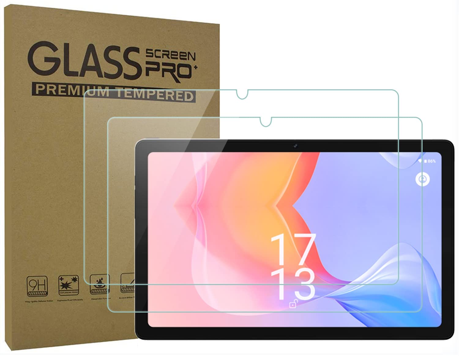 AKNICI 2-Pack Screen Protector for ALLDOCUBE iPlay