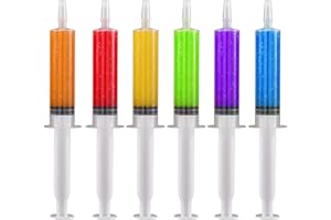 JOLLY CHEF 60 PACK 2 oz Party Jelly Syringes Shot, BPA Free, Washable, Big Springe for Jelly Party Shot, Durable Jelly Party Syringes for Halloween, Thanksgiving day, Christmas Bachelorette Parties