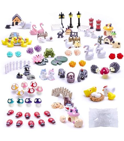 105 Accesorios De Jardín De Hadas En Miniatura, Otros | Envío Gratis