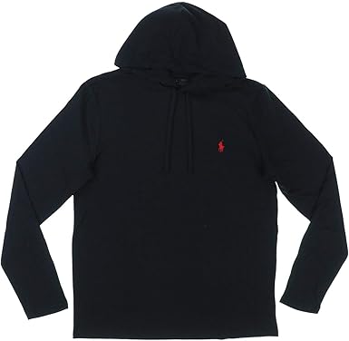 polo black zip up hoodie