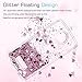 LeYi for Moto Z Play Case,Moto Z Force Case with HD Screen Protector for Girls Women, Shiny Glitter Moving Quicksand Liquid Clear TPU Protective Case for Motorola Moto Z Play/Moto Z Force Rose Gold