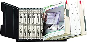 Tarifold, Inc. 50411 Catalog Rack Starter Set, 12 Sections