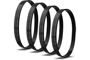 4 Pack Replacement Belts Vacuum Belts Compatible with Bissell Aeroswift, PowerSwift, Powertrak Compact Vacuum Cleaner Models 