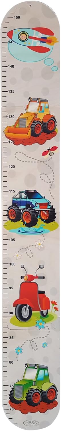 Hess 14601 Vehicles Yardstick Puzzle, multicoloured