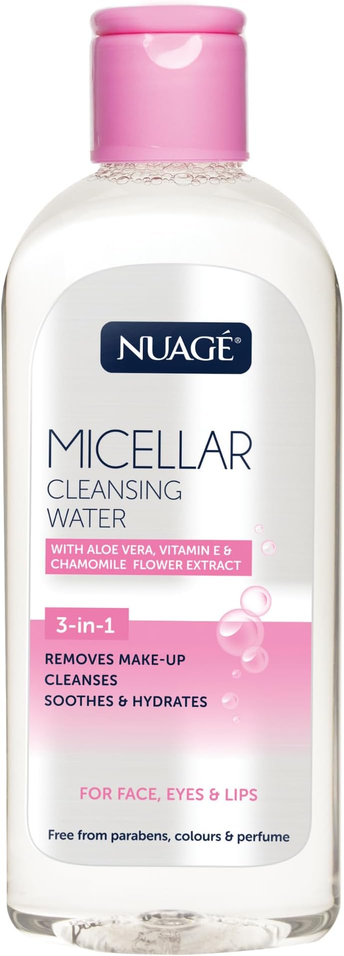 NUAGE Nuage Micellar Cleansing Water Aloe Vera Vitamin E Chamomile 200ml