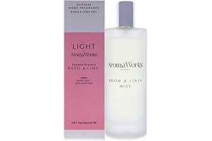 Aromaworks Light Room and Linen Mist - Basil and Lime Room Spray Unisex 3.4 oz