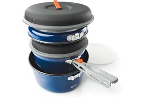 GSI Outdoors 44232 - Bugaboo Ceramic Base Camper Cookware Set
