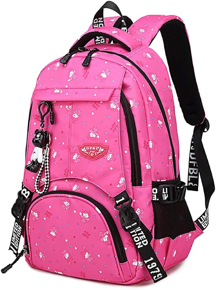 BAACD, school bag backpack for girls children students waterproof and