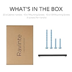 Ravinte 20 Pack 8-4/5 Inch Kitchen Square Cabinet
