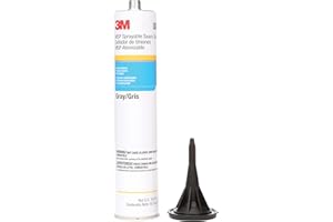 3M MSP Sprayable Seam Sealer, 08374, Gray Color, Convenient, High-Performance, Easy-To-Apply, 10.5 FL OZ Cartridge