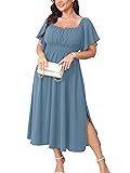 CICIDUDU Women Plus Size Dress Wedding Guest Formal