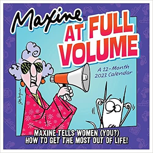 Maxine Desk Calendar 2023 Cal 2023- Maxine Mandates Wall Calendar: Maxine: 9781639241330: Amazon.com:  Books