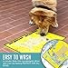 Our K9 : Lick Mat - Oral Hygiene Mat - Dog Teeth Cleaning - Dog Gum Care - Dog Lick Mat - Wet Food Slow Eating Feeding - Treat Mat