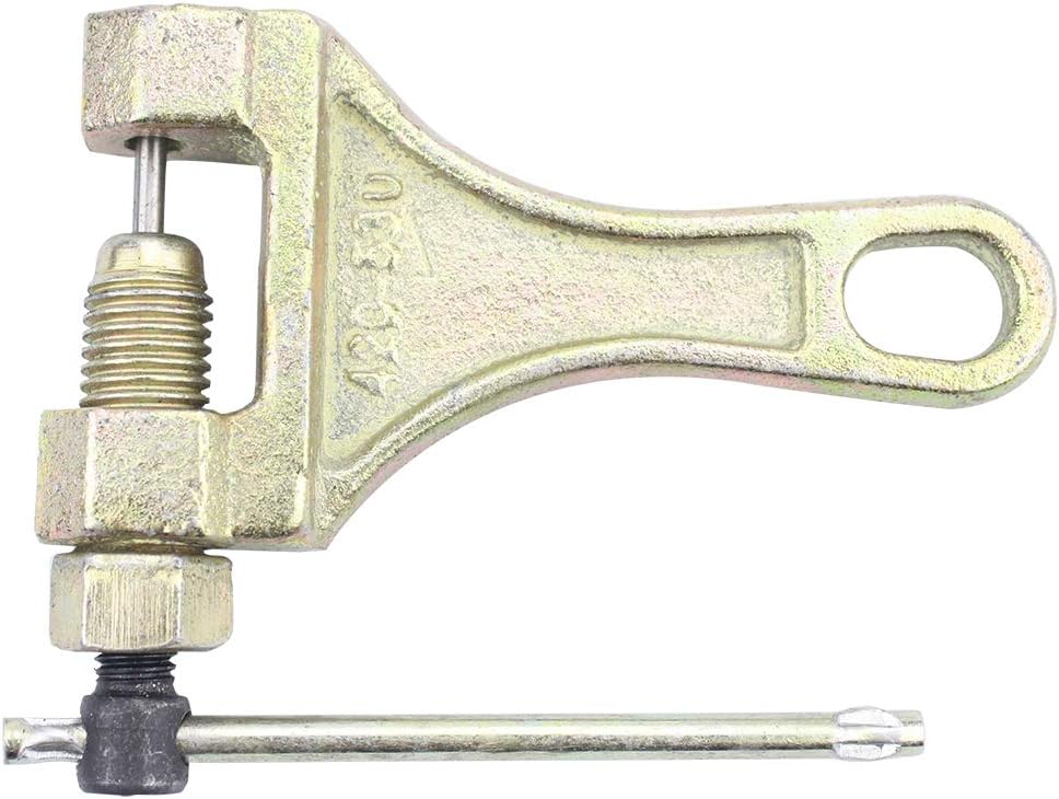 WOOSTAR Chain Breaker Replacement for #428 520 525 528 530 Chain Tool Bike Bicycle Motorcycle ATV Gold, Golden