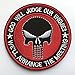 SpaceAuto 3D Embroidered God Will Judge Our Enemies We'll Arrange the Meetings Punisher Military Tactical Morale Hook & Loop Patch 3.15