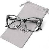 MEETSUN Blue Light Blocking Glasses for Women Anti Eyestrain Filter Blue Ray Oversized Computer Game Glasse