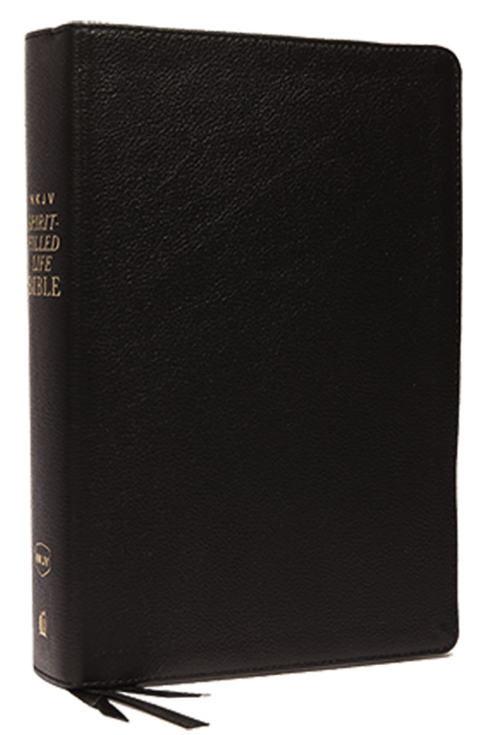 NKJV, Spirit-Filled Life Bible, Third Edition, Genuine Leather, Black, Red Letter, Comfort Print: Kingdom Equipping Through the Power of the Word NKJV, Spirit-Filled Life Bible, Third Edition, Genuine Leather, Black, Red Letter, Comfort Print: Kingdom Equipping Through the Power of the Word Leather Bound Hardcover Kindle