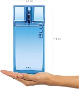 Ajmal Blu Eau de Parfum for Men 90 ml Citrus Aquatic Fragrance Spray view 4