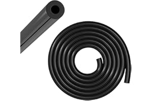Bekelan 3/16" (5mm) ID Silicone Vacuum Tubing Hose Line 5FT 130PSI Max Pressure, Black