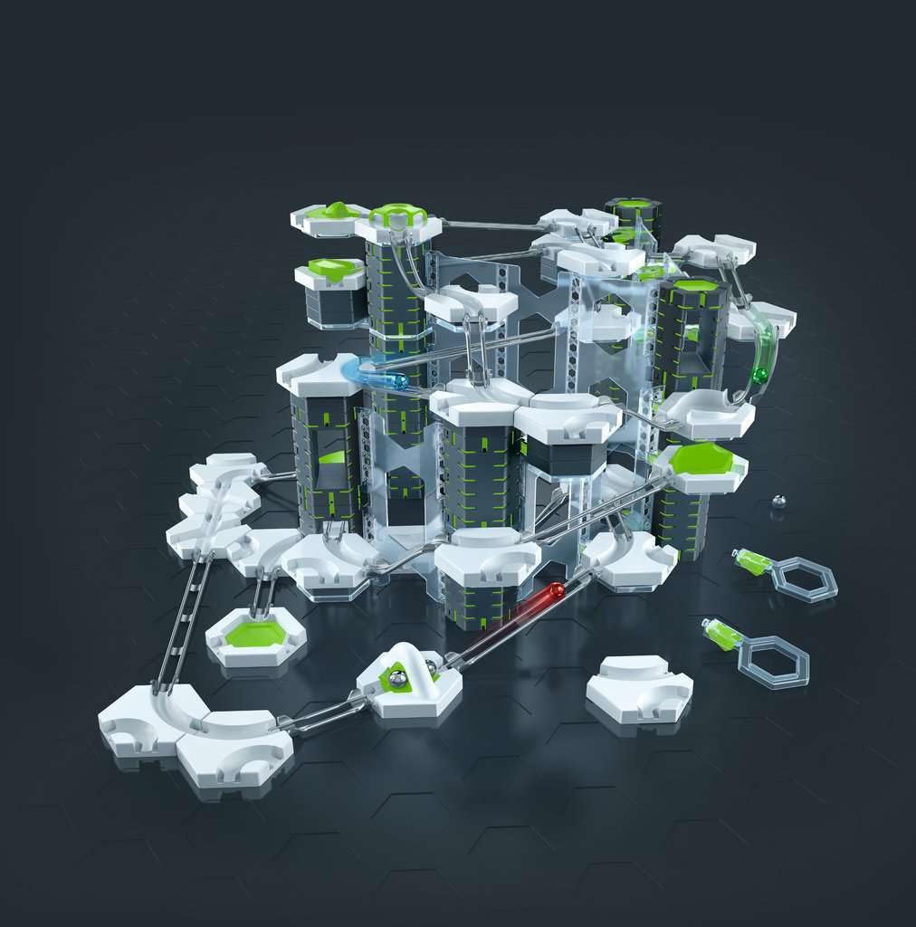 Ravensburger GraviTrax PRO Vertical Starter Set - Gravity & Magnetic Marble Game - Challenging STEM Toy for Kids - Brain-Building, Educational Gift - Critical Thinking & Problem Solving - Age 8+