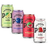 Amazon.com : Culture Pop Soda Sparkling Probiotic Drink, Vegan ...
