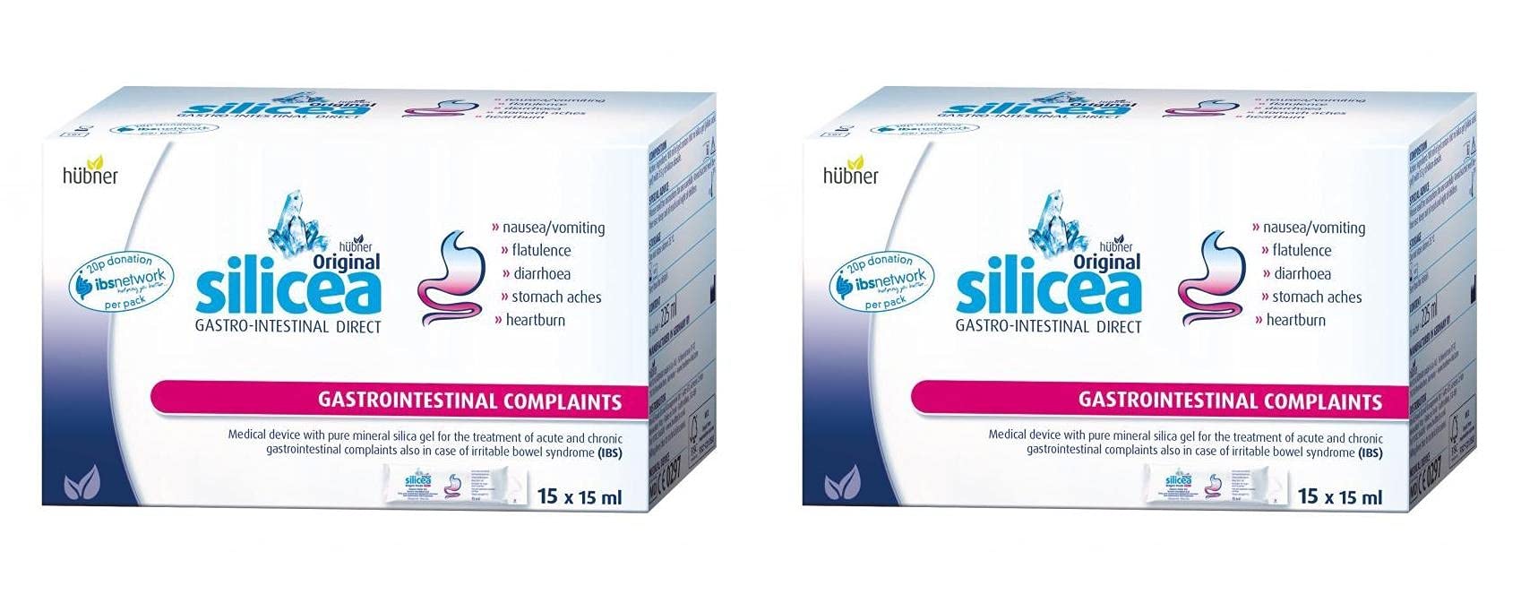Silicea Gastro Intestinal Direct Sachets Pack of 15 Sachets Twin Pack