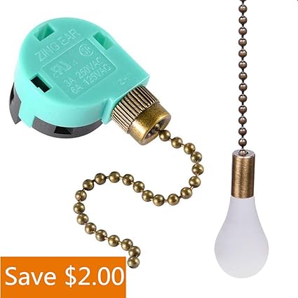 Light Bulb And Fan Cord Extension For Ceiling Fans Lamps And Wall