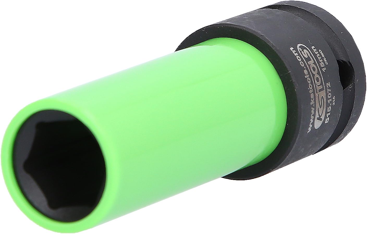 KS Tools 1/2 Inch Aluminium Rims Power Socket Robust Long 15 mm on Hanger