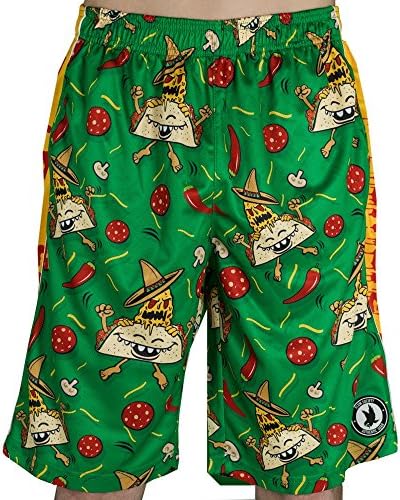 Flow SocietyBad Hombre Boys Lacrosse Shorts | Boys LAX Shorts | Lacrosse Shorts for Boys | Kids Athletic Shorts for Boys
