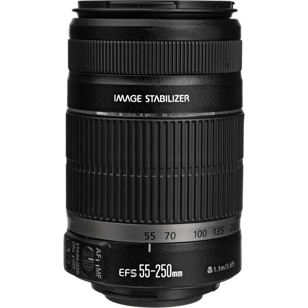 Canon EFS 55250mm f/45.6 IS II Telephoto Zoom Lens for Canon EOS