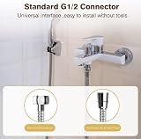 YEAUPE Stainless Steel 1.6m Shower Hose with Copper Core Chrome view 5