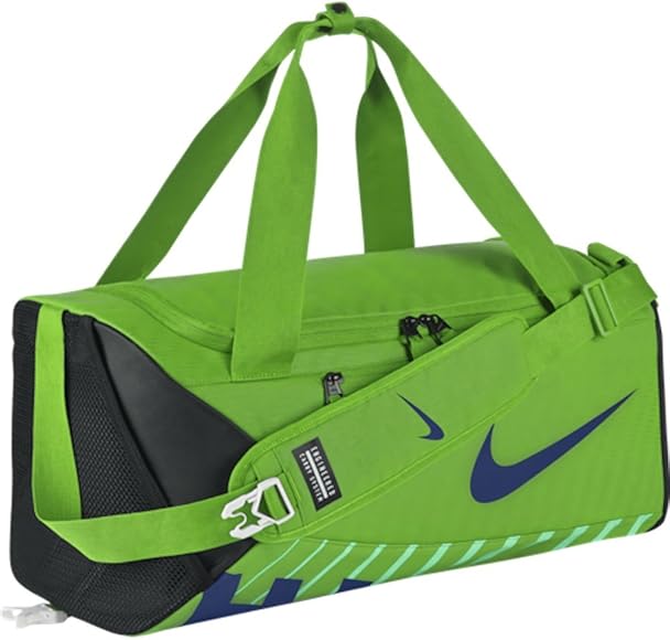 light blue nike duffel bag