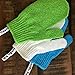 Buddha Bath Scrub Gloves - 8 Pairs Exfoliating Shower Mitts - Face and Body - for Men and Women (Mix)
