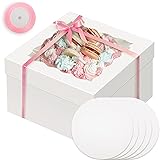 Bakepacker 36pcs 12x12x8 Inches Cake Boxes with