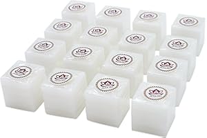 ALIKIKI 10OZ Natural Camphor Blocks – Refined Pure Camphor Cubes for Indian Pooja Alcanfor Tablets Religious Purpose Kapoor for Pooja Odor Eliminator Incense Ideal Indian Ritual Staff - 64 Tablets (300G)