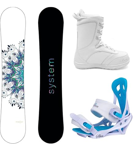 Amazon.com : System Juno and Mystic Complete Women's Snowboard