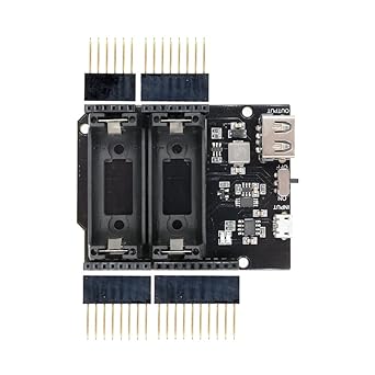 Diymore 16340 Batterie Shield Power Bank Micro Usb Anschluss Typ A Usb 5v Fur Arduino 1pcs Amazon De Gewerbe Industrie Wissenschaft