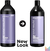 Matrix So Silver Purple Toning Shampoo for Blonde Grey Hair Total Results view 2
