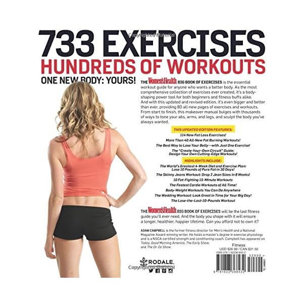 The Women's Health Big Book of Exercises: Four Weeks to a Leaner, Sexier, Healthier You!