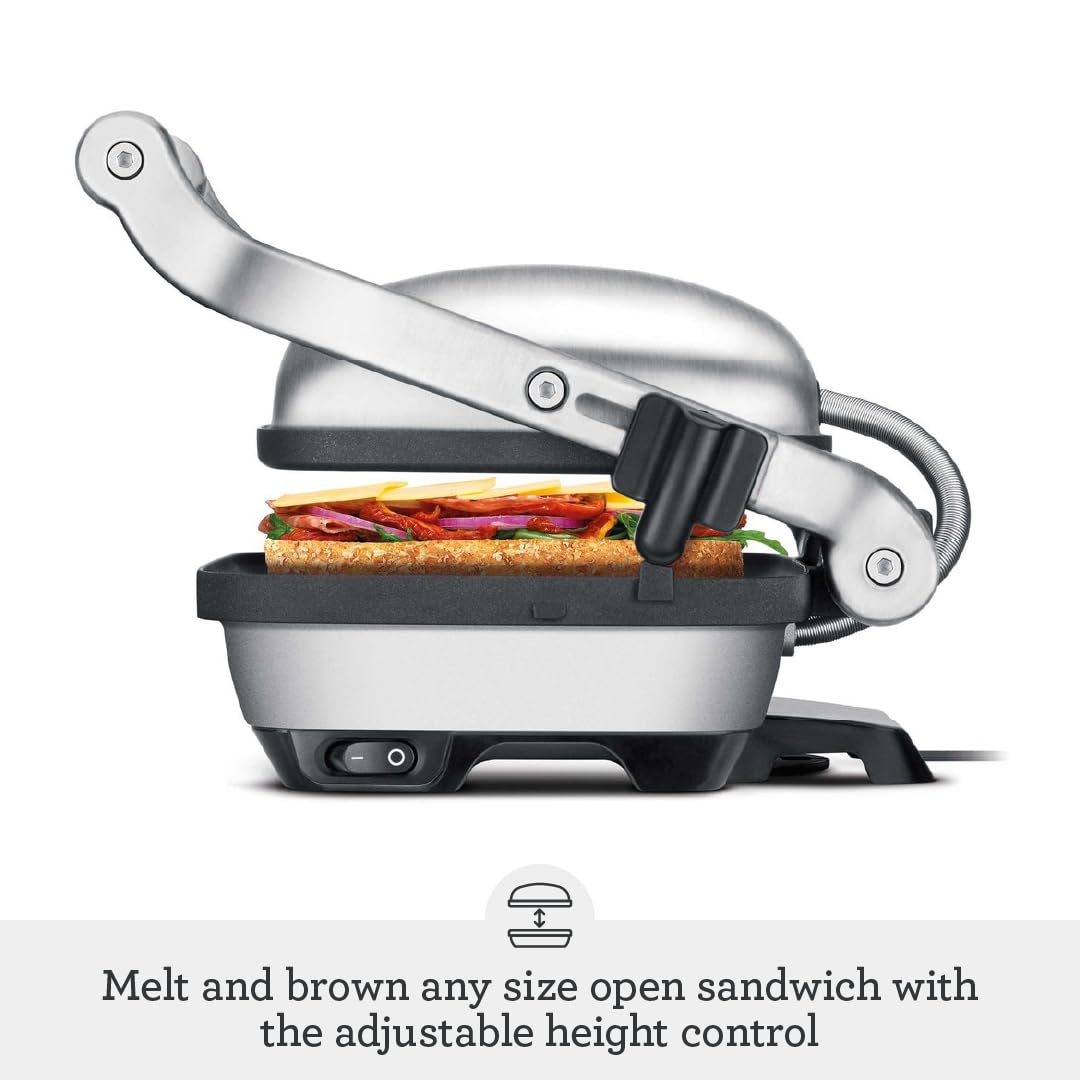 Breville the Perfect Press? Panini Press, BSG600BSS, Brushed Stainless Steel