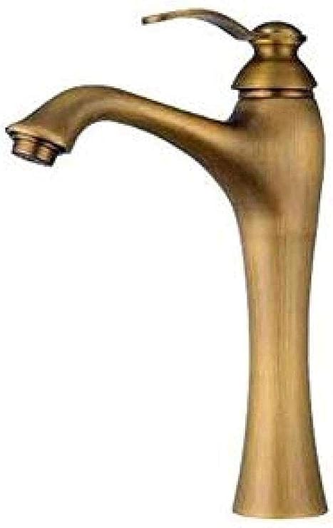 Grifo de lavabo de baño de una pieza de estilo europeo con escena de