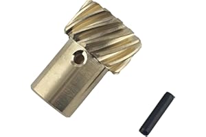 AAAWZDWD 0.500 Inch for Chevy Distributor Gear 0.500" Replacement 500 SBC BBC 262-454 350 383 454 MSD Shaft Small Big Block Roller Cam