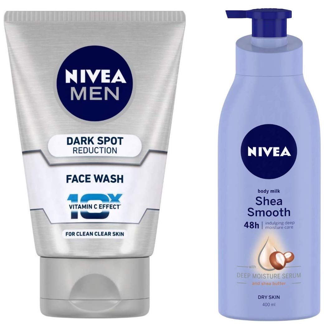 nivea men face wash for dry skin