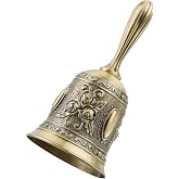 1 Pack Metal Dinner Bell - Vintage Wedding &amp; Service Bell