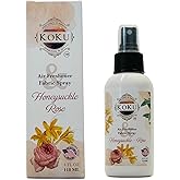 Honeysuckle Rose Air Freshener - Room Spray - Odor Eliminator - Deodorizer - Car Air Freshener - Home Spray - Linen Spray - Fabric Refresher - Non-Toxic - Alcohol Free - Made in USA (4 Oz)