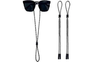 UPIONIC 2 PCS Glasses Strap, Reflective Eyeglass Cord for Men Women kids, Eyewear Holder Around Neck for Glasses Sunglasses