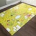 Baby Care Play Mat Foam Floor Rug - CountryTown (Medium, Blue)