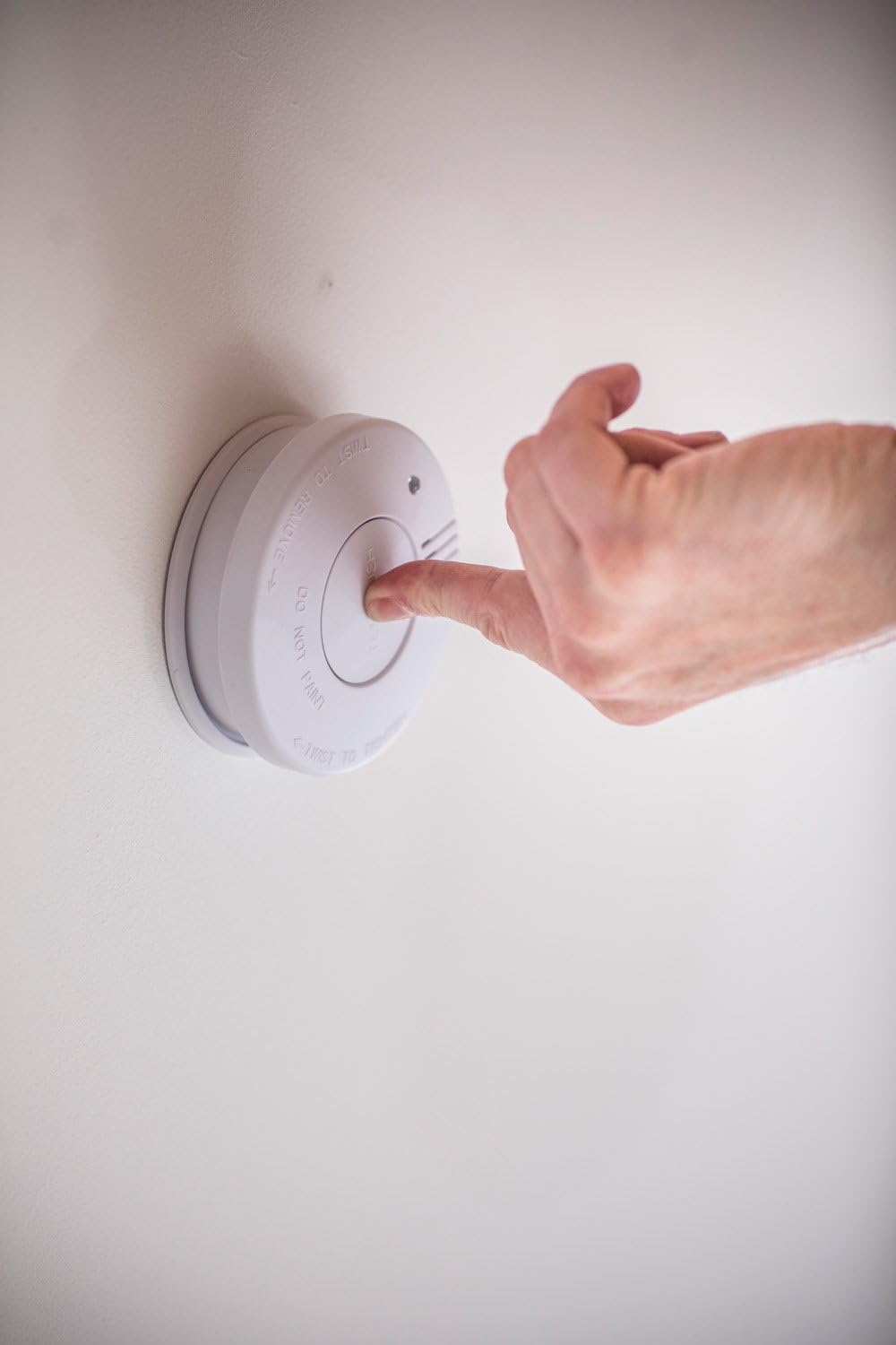 Smoke Detector With Hush Feature, White, Standard - Image 5
