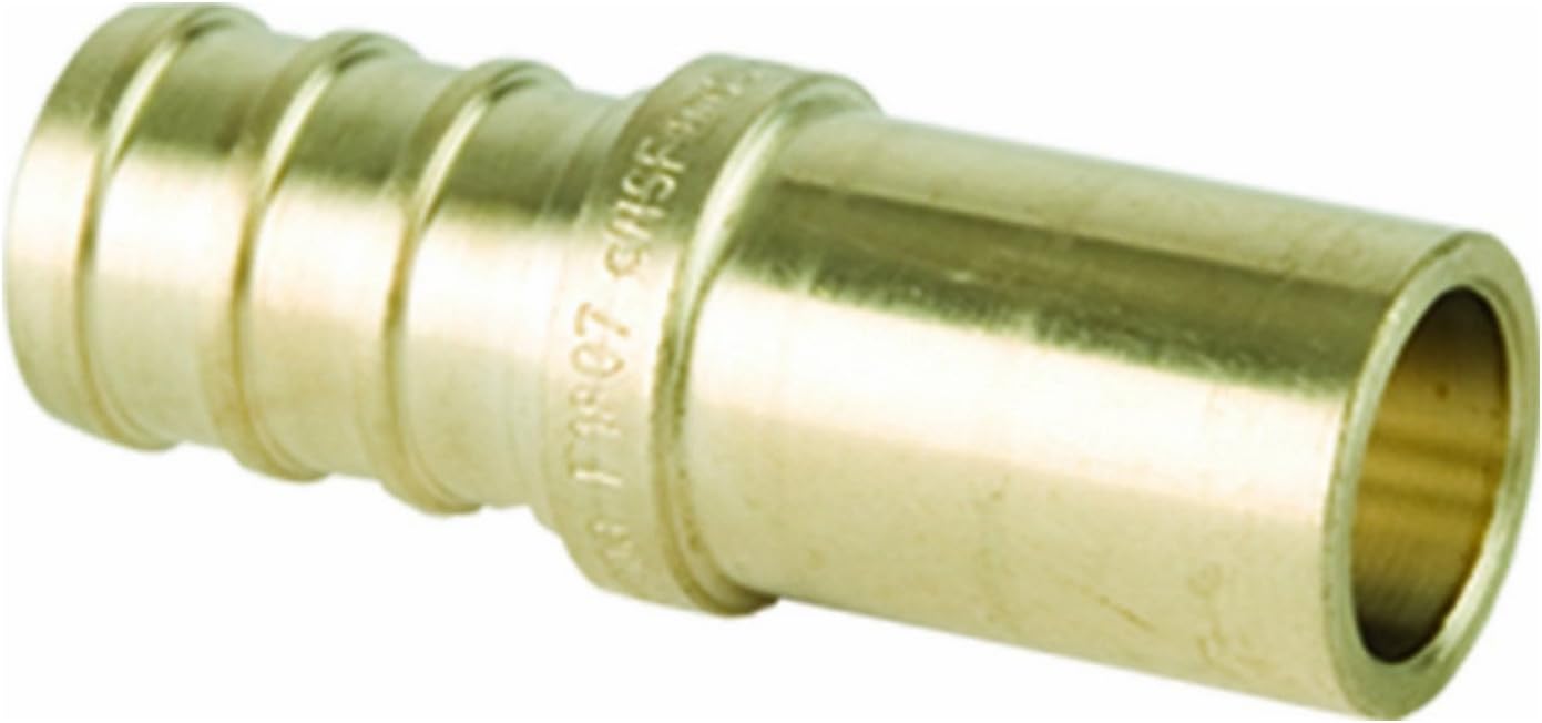 VIEGA 46654 Pureflow Zero Lead Brass Pex Crimp Copper Tubing and